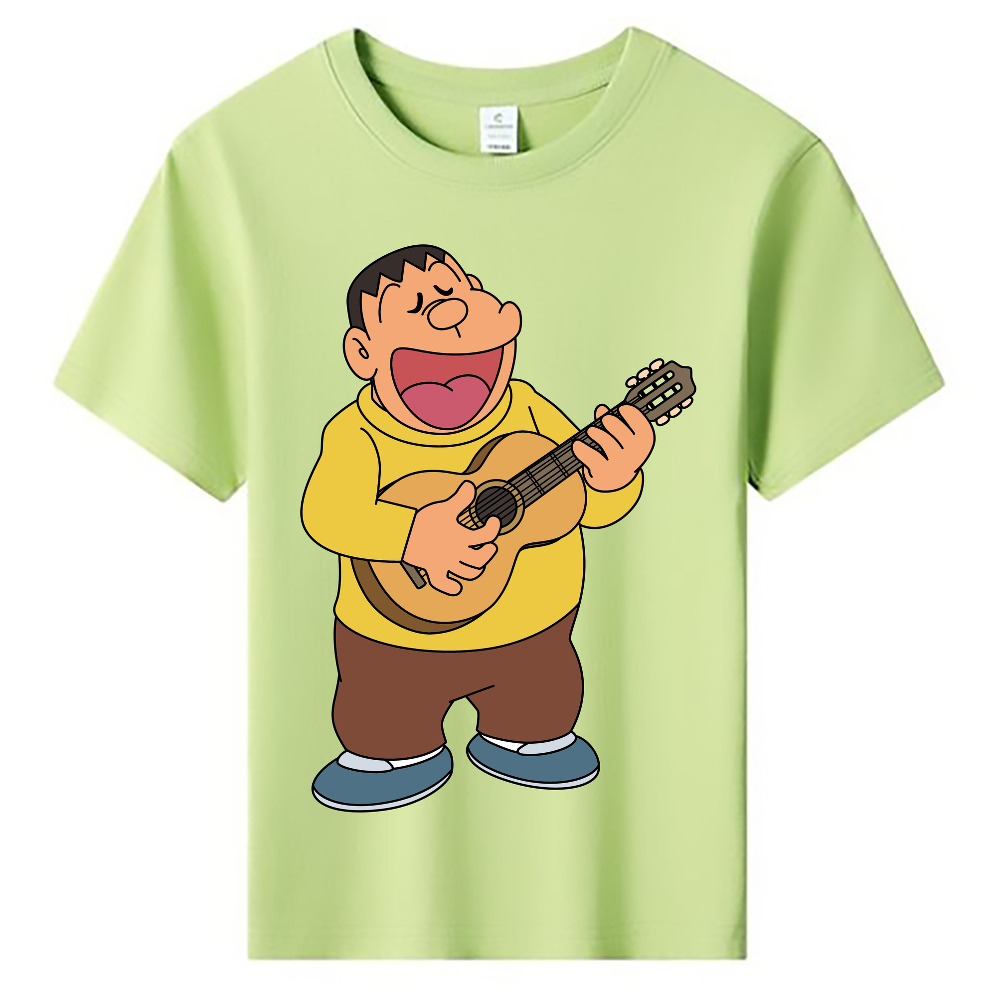 （画像用） ドラえもん 剛田武 Doraemon Gouta Takeshi 綿100％キッズTシャツ（フロントプリント）